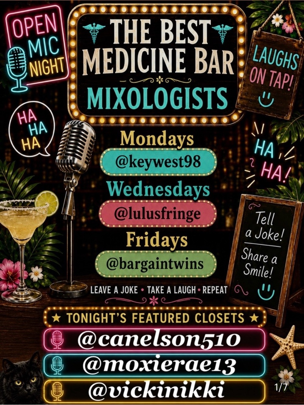 I’M FEATURED AT THE MEDICINE BAR 🍷🍷🍷LET’S GROW TOGETHER @bargaintwins